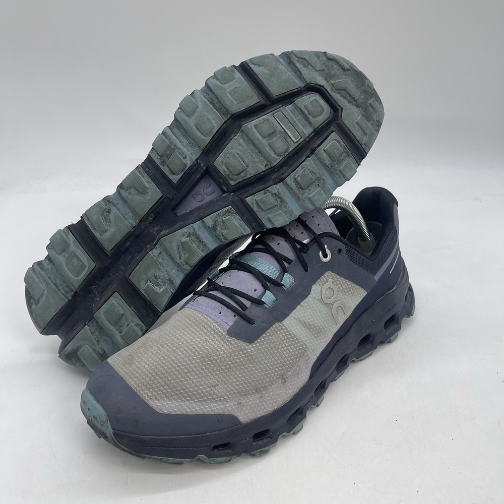 On Cloudvista Shoes Womens 11 Running Navy Blue Wash Lace Up Athletic Comfort